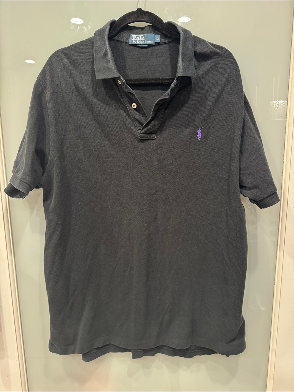 Polo by Ralph Lauren Black Polo Shirt Sz XL